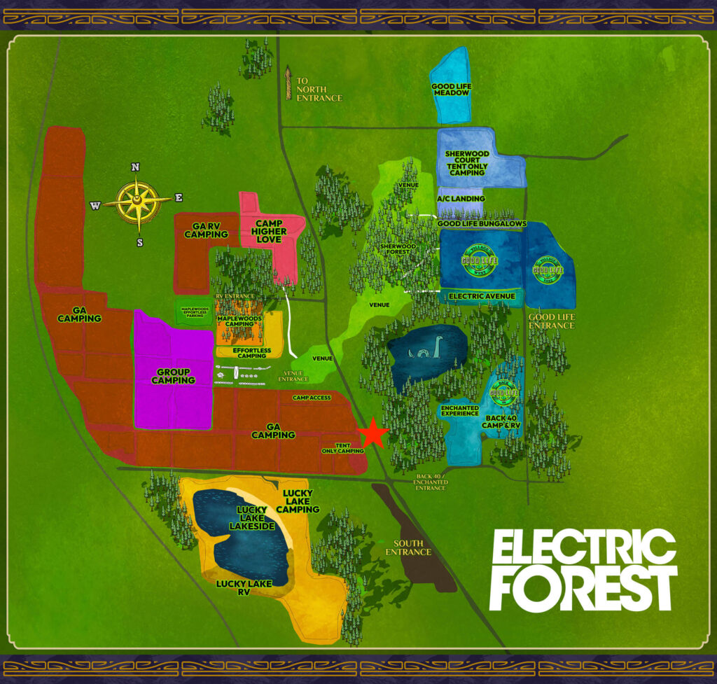 Pickup Spot at the Forest