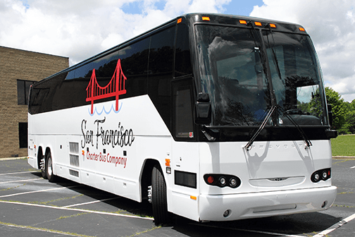 San Francisco Bus Charter Company Sunnyvale